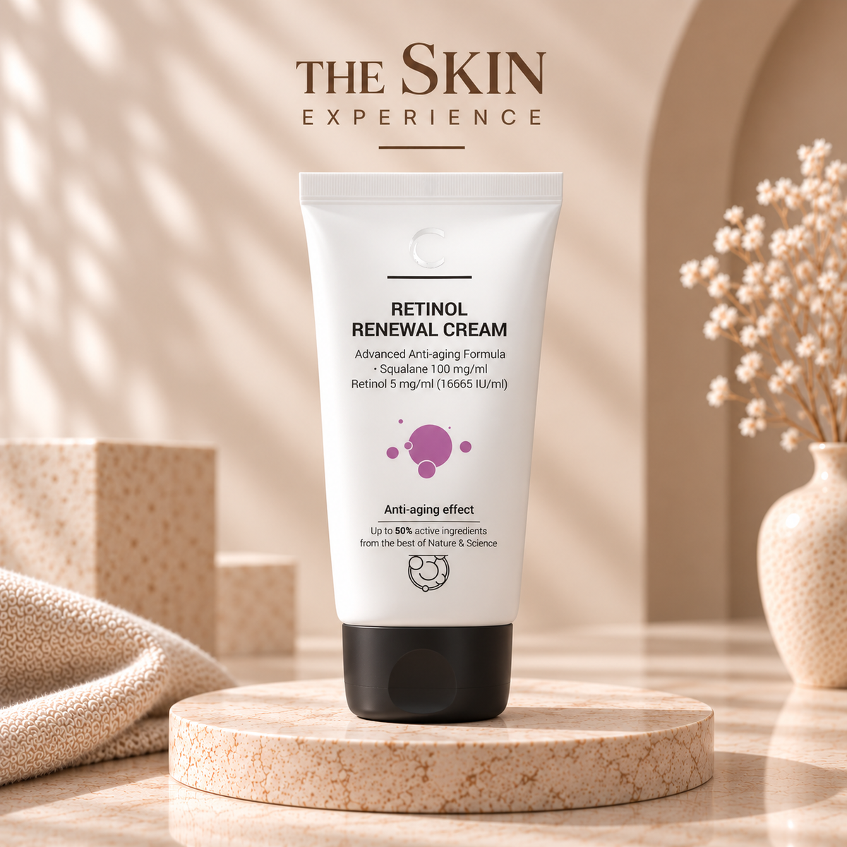 Crème au Rétinol – Anti-Âge, Rides & Fermeté